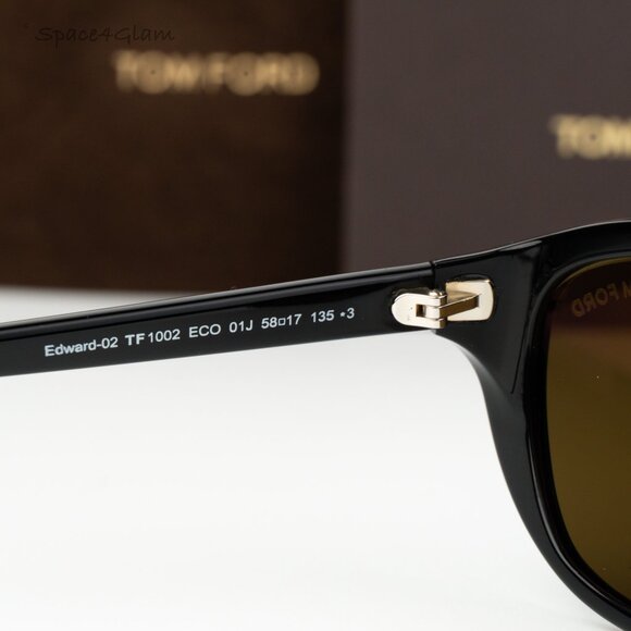 Tom Ford Women Sunglasses Black Roviex Pilot FT1002/S 01J NEW AUTHENTIC main image 7